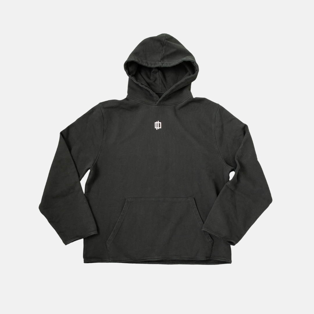 Cropped Logo Hoodie